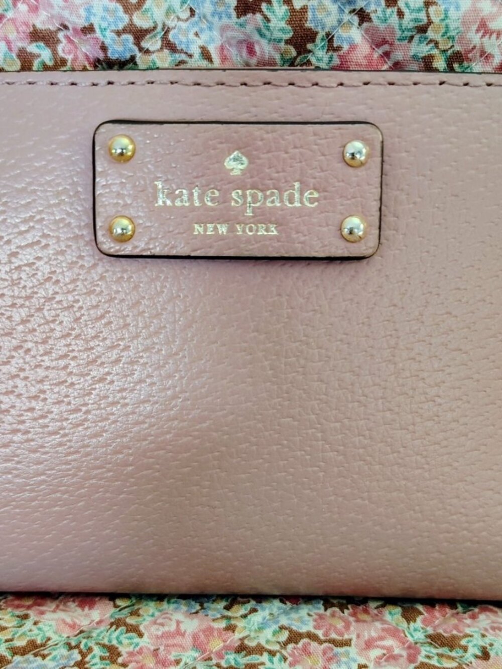 Kate Spade New York Grove Street Tellie Bifold Wallet, Dusty Peony